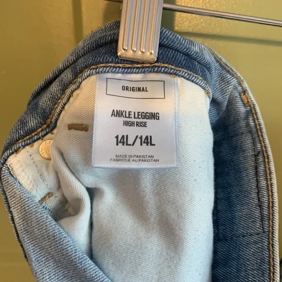 🖤 EUC EXPRESS Ankle Legging High Rise Denim Jeans - Picture 7 of 8